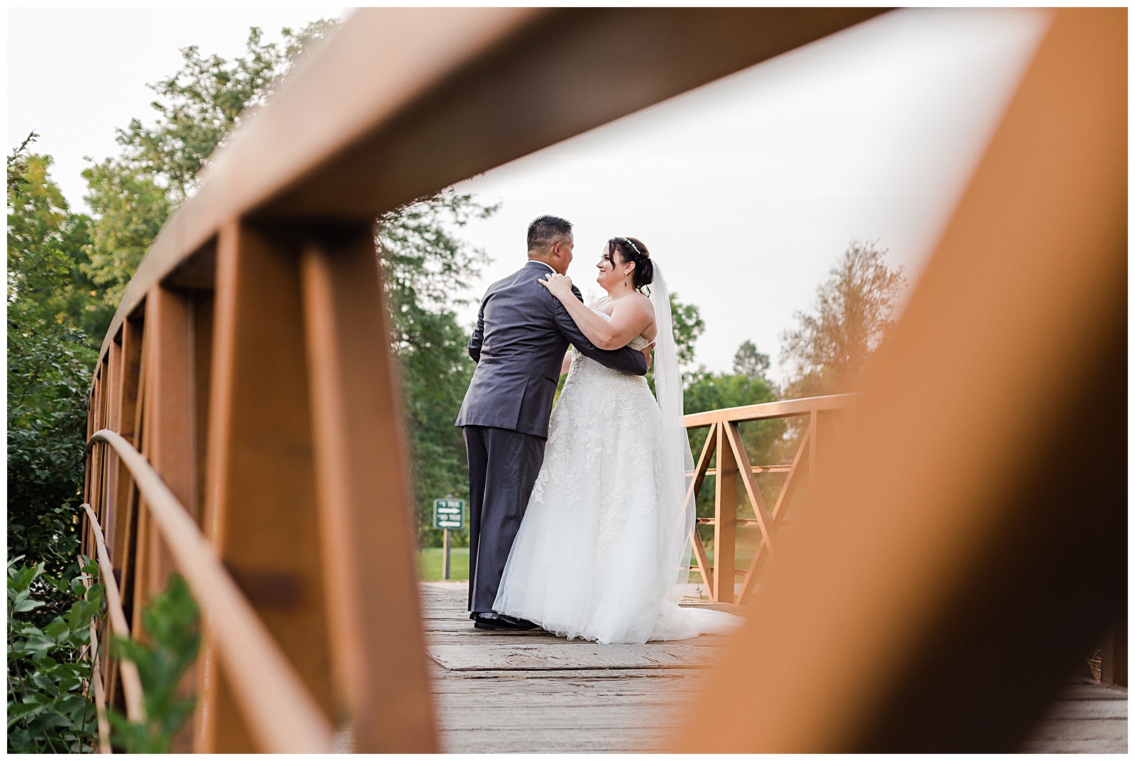 Wellshire Event Center Wedding bridges