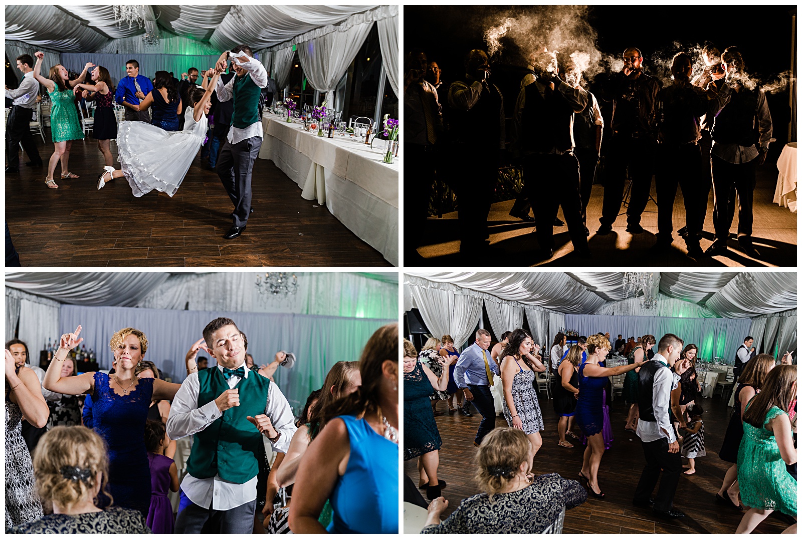 Wellshire Event Center Wedding reception dancing