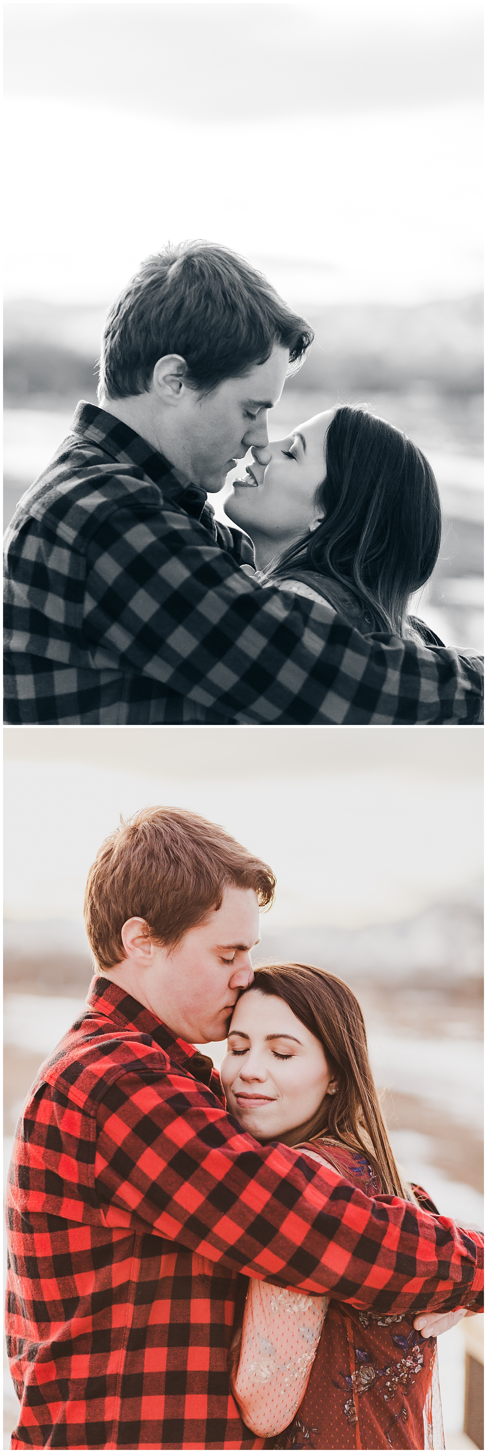 fly fishing engagement session warm