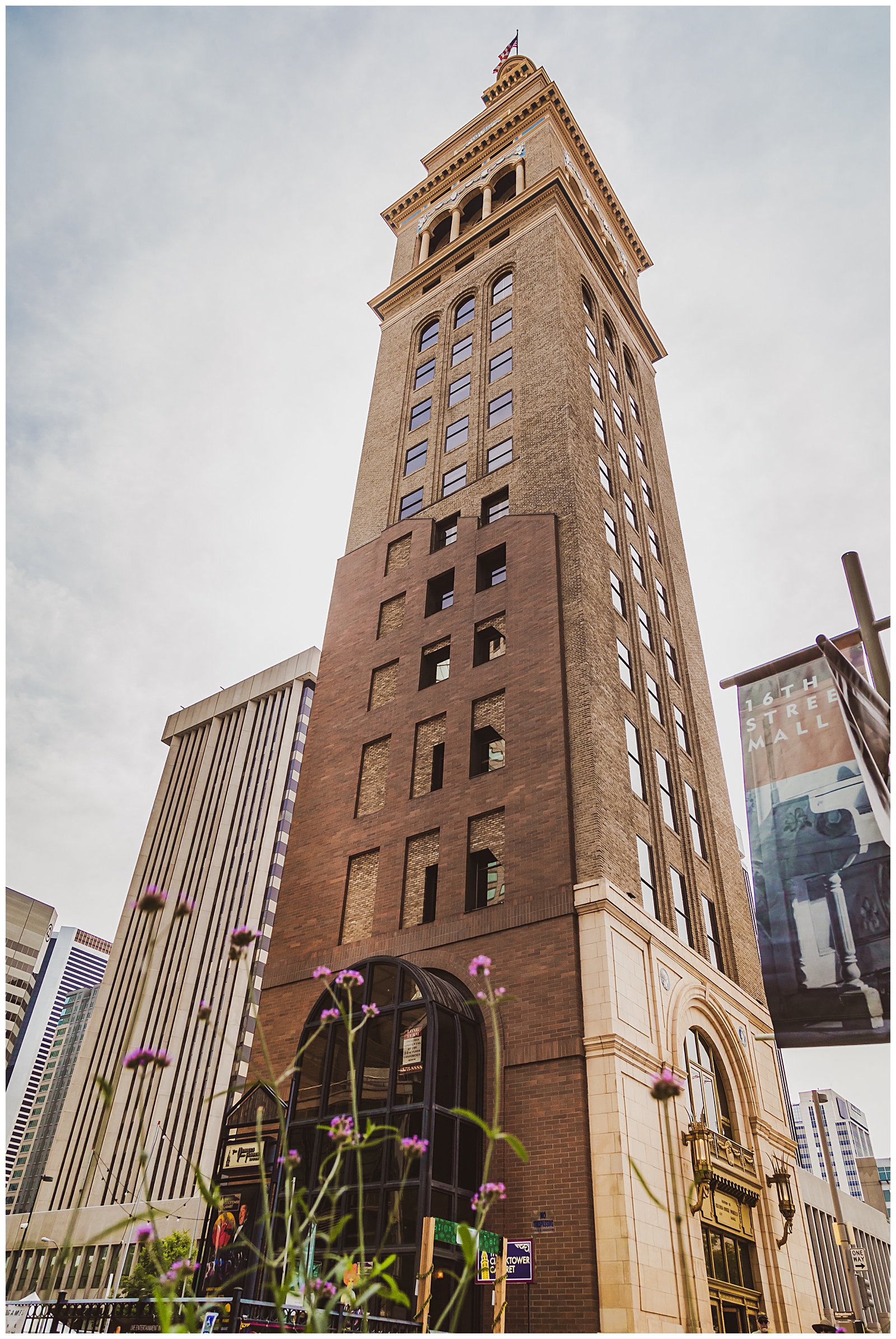 photo of the clocktower in downtown denver