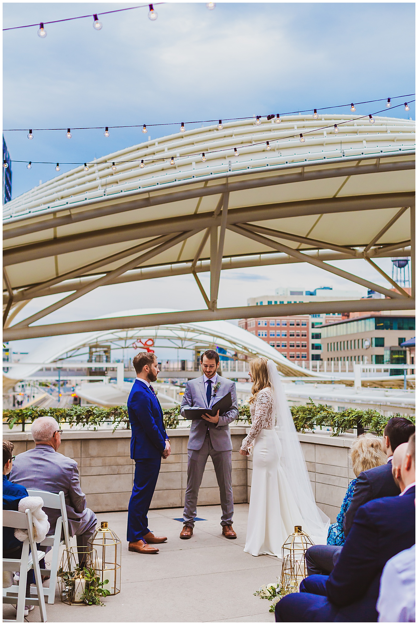 Wedding ceremonyUnion Station Denver