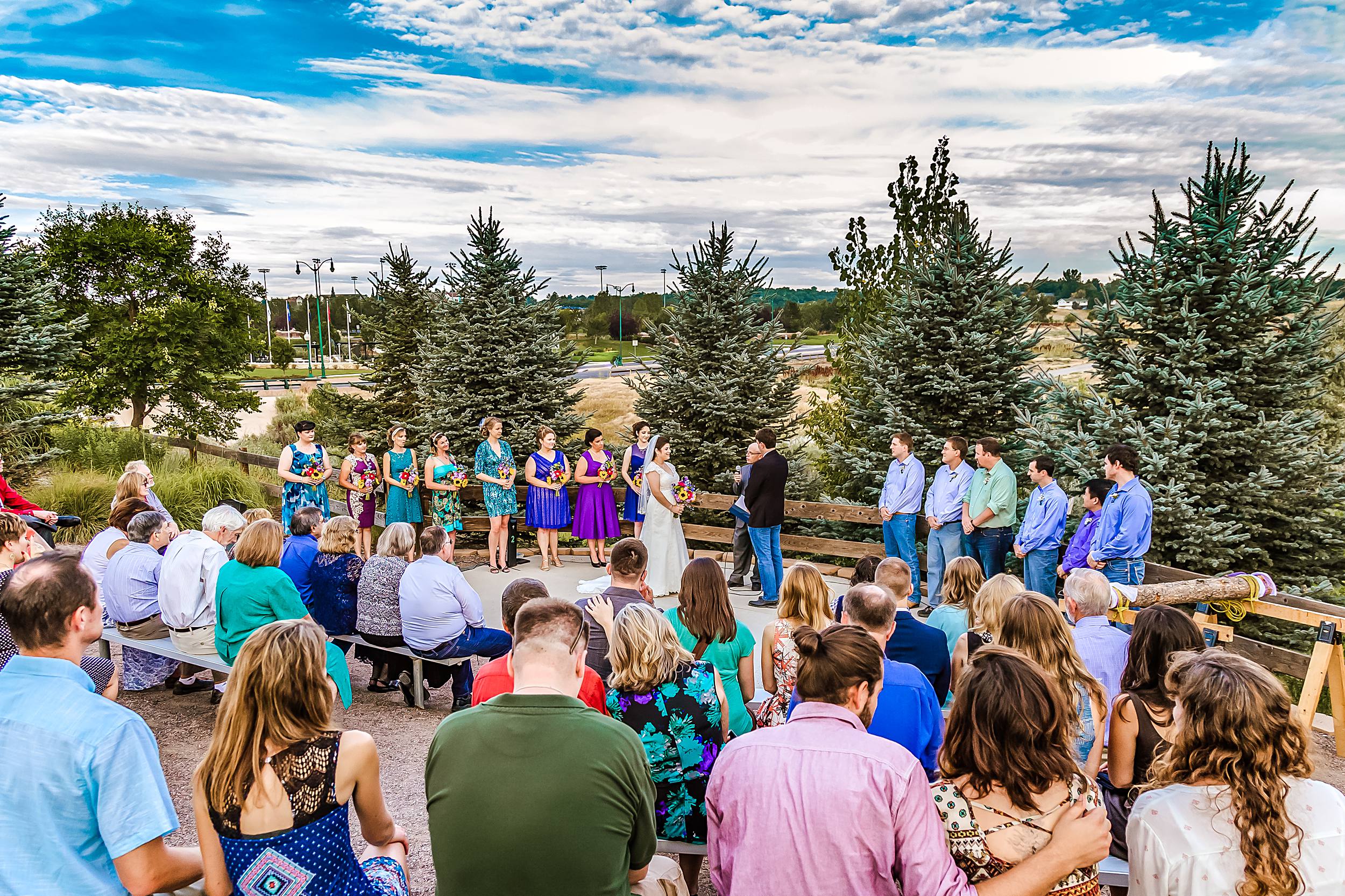 The Butterfly Pavilion in Westminster, CO offers multiple wedding ceremony locations.